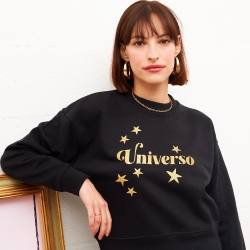 Sweat Boxy Noir Universo