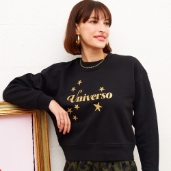 Sweat Boxy Noir Universo