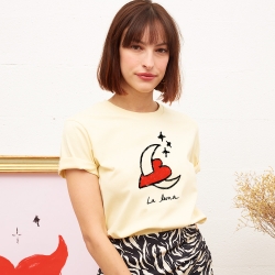 T-Shirt Jaune Luna T-shirts Faubourg54