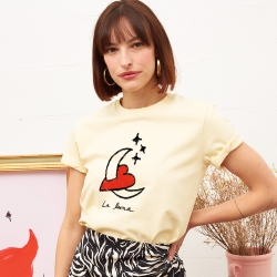 T-Shirt Jaune Luna T-shirts Faubourg54 T-Shirt Jaune Luna T-shirts Faubourg54