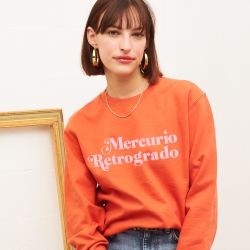 Sweat Femme Orange Mercurio by MaudParys Faubourg54 Sweat Femme Orange Mercurio by MaudParys Faubourg54