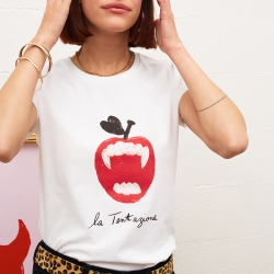 T-shirt Blanc Tentazione FEMME Faubourg54