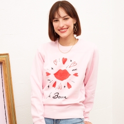 Sweat Femme Rose Bocca Faubourg54