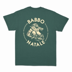 T-shirt Vert Babbo Natale Faubourg 54 Homme