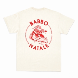 T-shirt crème Babbo Natale Faubourg 54 homme