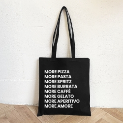 Tote Bag Noir More is More Faubourg 54