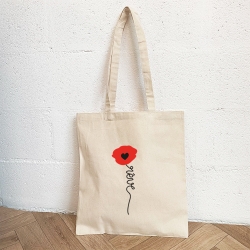 Tote Bag Crème Papavero