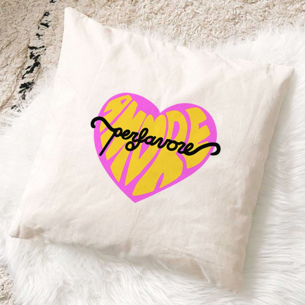 Pillow Cover Amore Per Favore