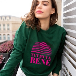 Sweat Tutto Va Bene Coupe Droite Faubourg 54