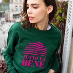 Sweat Tutto Va Bene Coupe Droite Faubourg 54