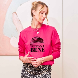 Sweat Tutto Va Bene Coupe Oversize Femme Faubourg 54 Sweat Tutto Va Bene Coupe Oversize Femme Faubourg 54
