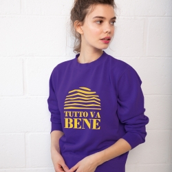 Sweat Tutto Va Bene Coupe Oversize Femme Faubourg 54 Sweat Tutto Va Bene Coupe Oversize Femme Faubourg 54