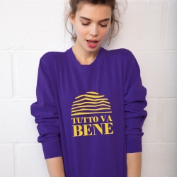 Sweat Tutto Va Bene Coupe Oversize Femme Faubourg 54 Sweat Tutto Va Bene Coupe Oversize Femme Faubourg 54