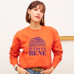 Sweat Tutto Va Bene Coupe Oversize Femme Faubourg 54