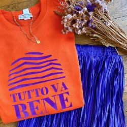Sweat Tutto Va Bene Coupe Oversize Femme Faubourg 54 Sweat Tutto Va Bene Coupe Oversize Femme Faubourg 54