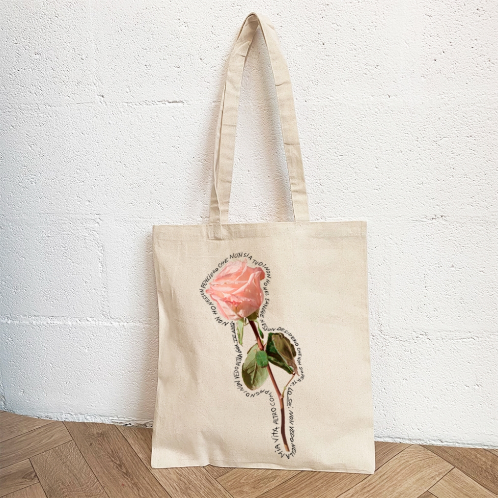 Tote Bag Rosa Faubourg54 crème