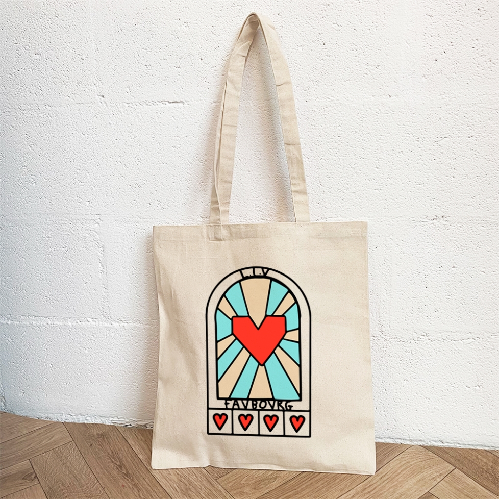 Tote Bag Cuore Matto