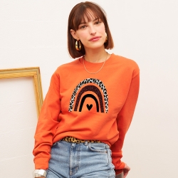 Sweat orange Arcobaleno Faubourg 54