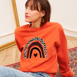 Sweat orange Arcobaleno Faubourg 54