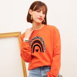 Sweat orange Arcobaleno Faubourg 54