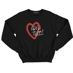 Sweat noir Odio Tutti Faubourg 54 homme Sweat noir Odio Tutti Faubourg 54 homme