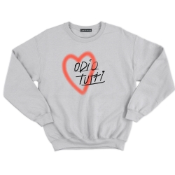 Sweat gris Odio Tutti Faubourg 54 homme