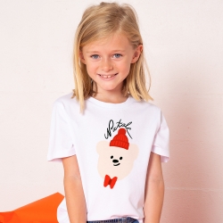 T-Shirt Blanc Orsetto Enfant