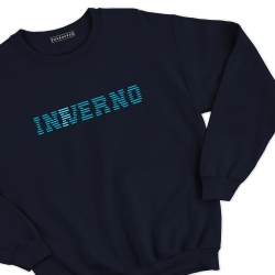 Sweat navy In(f)verno Faubourg 54 Homme