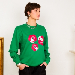 Sweat Vert Dolcezza Faubourg 54 FEMME Sweat Vert Dolcezza Faubourg 54 FEMME