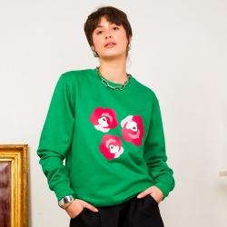 Sweat Vert Dolcezza Faubourg 54 FEMME Sweat Vert Dolcezza Faubourg 54 FEMME