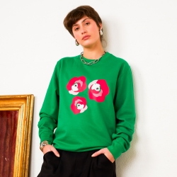 Sweat Vert Dolcezza Faubourg 54 FEMME Sweat Vert Dolcezza Faubourg 54 FEMME