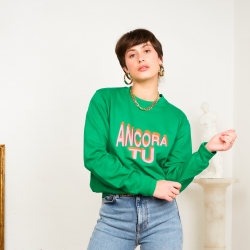 Sweat Vert Ancora Tu FEMME Faubourg 54 Sweat Vert Ancora Tu FEMME Faubourg 54