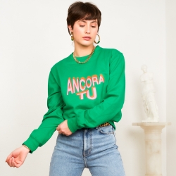 Sweat Vert Ancora Tu FEMME Faubourg 54