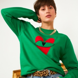 Sweat Vert Sogno FEMME Faubourg 54 Sweat Vert Sogno FEMME Faubourg 54