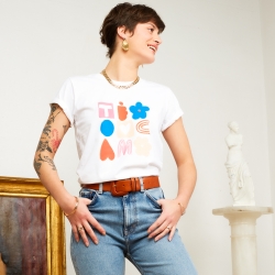 T-Shirt Ti Amo Coupe Droite Faubourg 54 T-Shirt Ti Amo Coupe Droite Faubourg 54