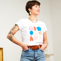 T-Shirt Ti Amo Coupe Droite Faubourg 54 T-Shirt Ti Amo Coupe Droite Faubourg 54