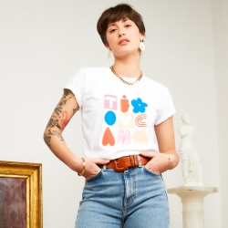 T-Shirt Ti Amo Coupe Droite Faubourg 54 T-Shirt Ti Amo Coupe Droite Faubourg 54
