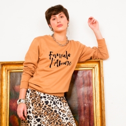 Sweat Nude Fanculo l'Amore by TrendyEmma FAUBOURG 54 FEMME Sweat Nude Fanculo l'Amore by TrendyEmma FAUBOURG 54 FEMME