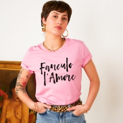 T-shirt Rose Fanculo l'Amore