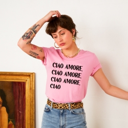 T-shirt Rose Dalida FEMME Faubourg54