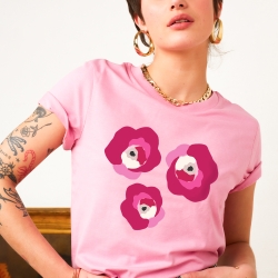 T-shirt Rose Dolcezza by TrendyEmma Faubourg 54 FEMME