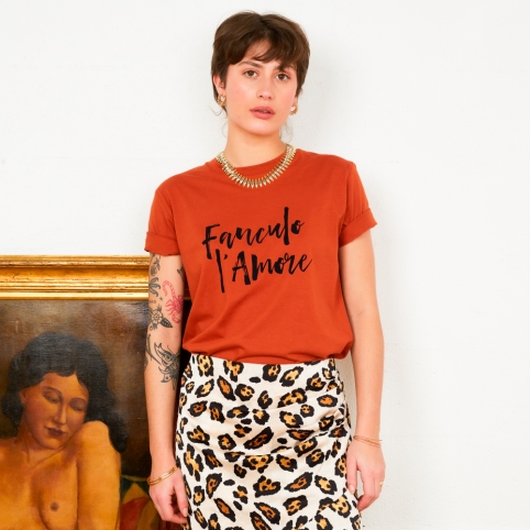 T-shirt Rouille Fanculo l'Amore