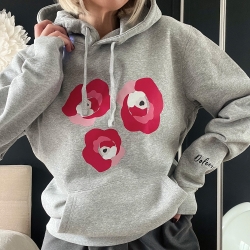 Sweat Gris Capuche Dolcezza by TrendyEmma Faubourg 54 FEMME Sweat Gris Capuche Dolcezza by TrendyEmma Faubourg 54 FEMME