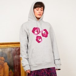 Sweat Gris Capuche Dolcezza by TrendyEmma Faubourg 54 FEMME Sweat Gris Capuche Dolcezza by TrendyEmma Faubourg 54 FEMME