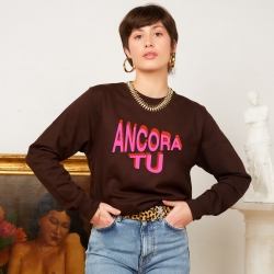 Sweat Marron Ancora Tu FEMME Faubourg 54