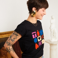 T-Shirt Ti Amo Coupe Droite Faubourg 54 T-Shirt Ti Amo Coupe Droite Faubourg 54