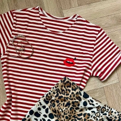 Red Sailor T-shirt Bouche