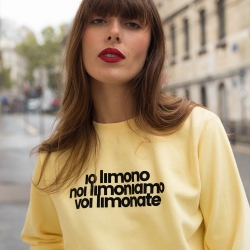 Sweat Jaune Limono Faubourg 54 FEMME