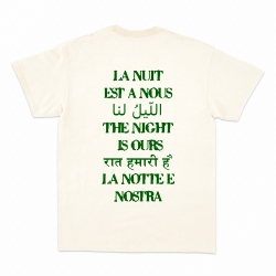 T-shirt homme la nuit est à nous Faubourg 54