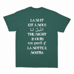 T-shirt homme la nuit est à nous Faubourg 54